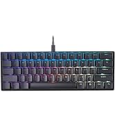 Mad Catz S.T.R.I.K.E. 6 RGB Mechanical Wired Gaming Keyboard Compact 60% Form Factor
