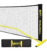 A11N Portable Pickleball Net System, Designed for All Weather Conditions with Steady Metal Frame ...