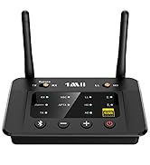 1Mii B03Pro Bluetooth 5.3 Transmitter Receiver for Home Stereo TV, HiFi Wireless Audio Adapter wi...