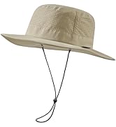 UVSAI UPF 50+ Bucket Sun Hat with Laser Perforated Mesh Cooling Adjustable Breathable Lightweight...