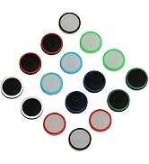 Controller Thumbstick Grips Caps, Timorn 16 xSilicone Joystick Grips Covers for Joystick switch &...