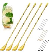bar items bar accessories home bar long handle spoons for stirring mini cocktail mixers