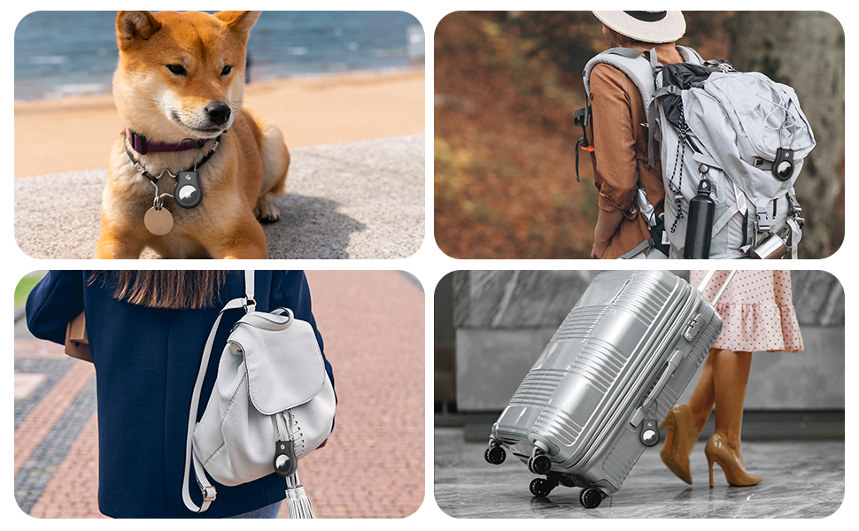 airtag keychain case