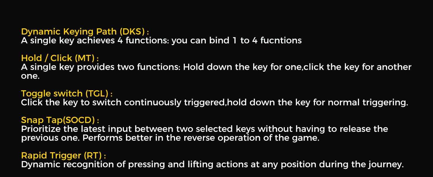 advanced key