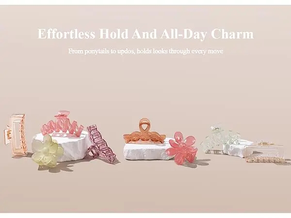 hair claw organizer gril clips hair hair clips for curling pretty hair accessories tiktok trend