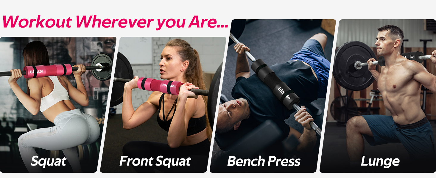 Barbell Pad Set for Hip Thrust