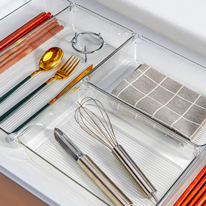 clear drawer organizers