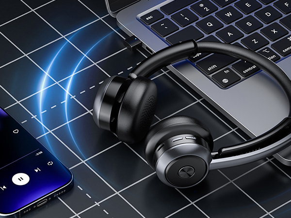 wireless headset with mic