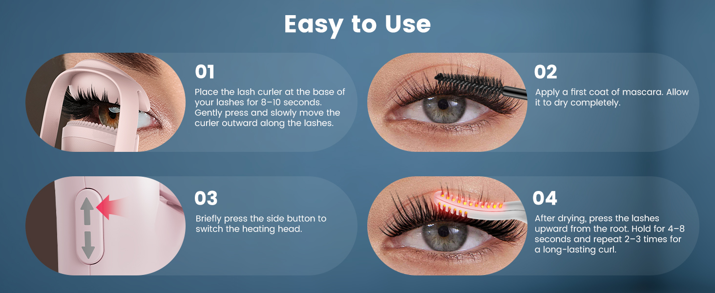 heated eye lash curler