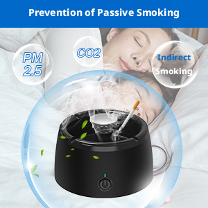 Removing Ash Tray Portable Smokeless Ashtrays