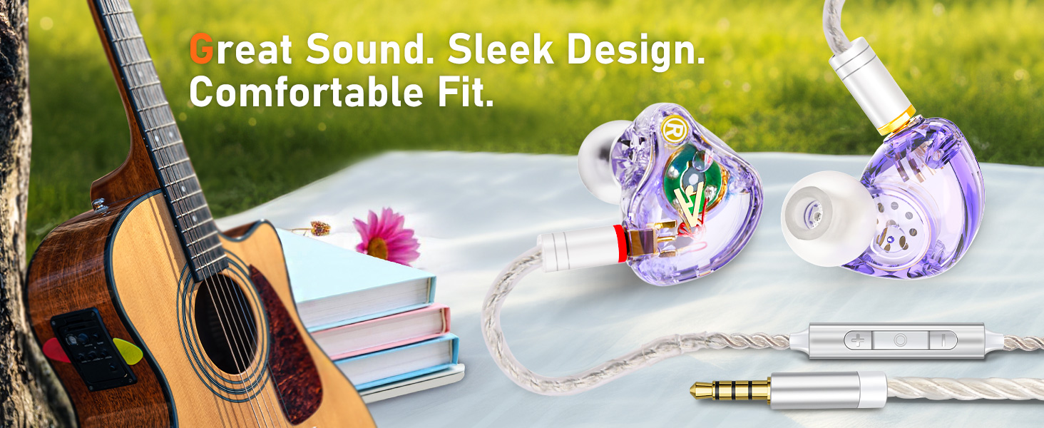 Audiovance Vibes 202 Black_HiFi Wired Earbuds