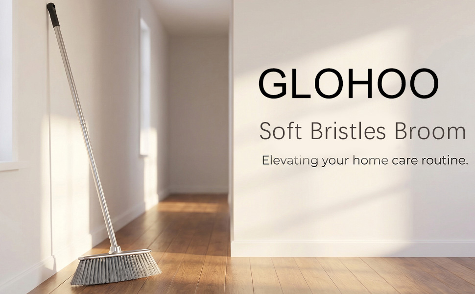 soft bristles broom