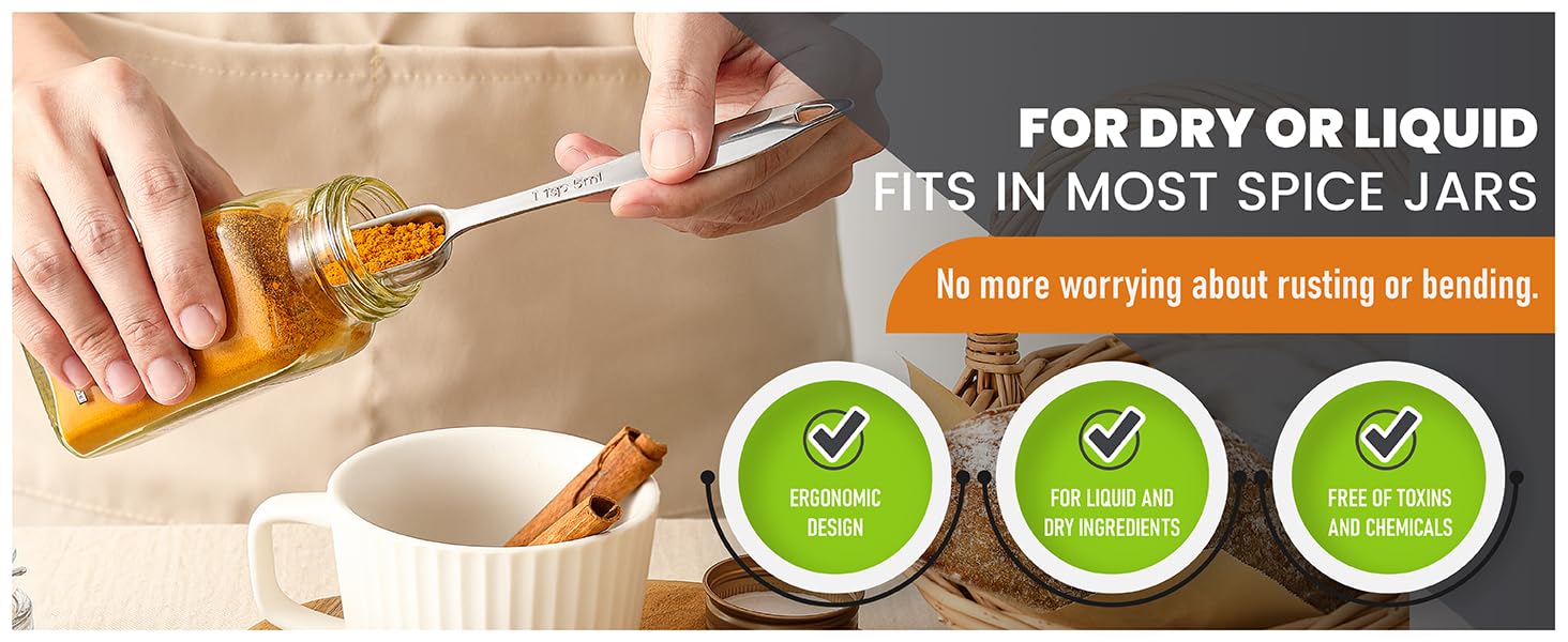 Measure spoons