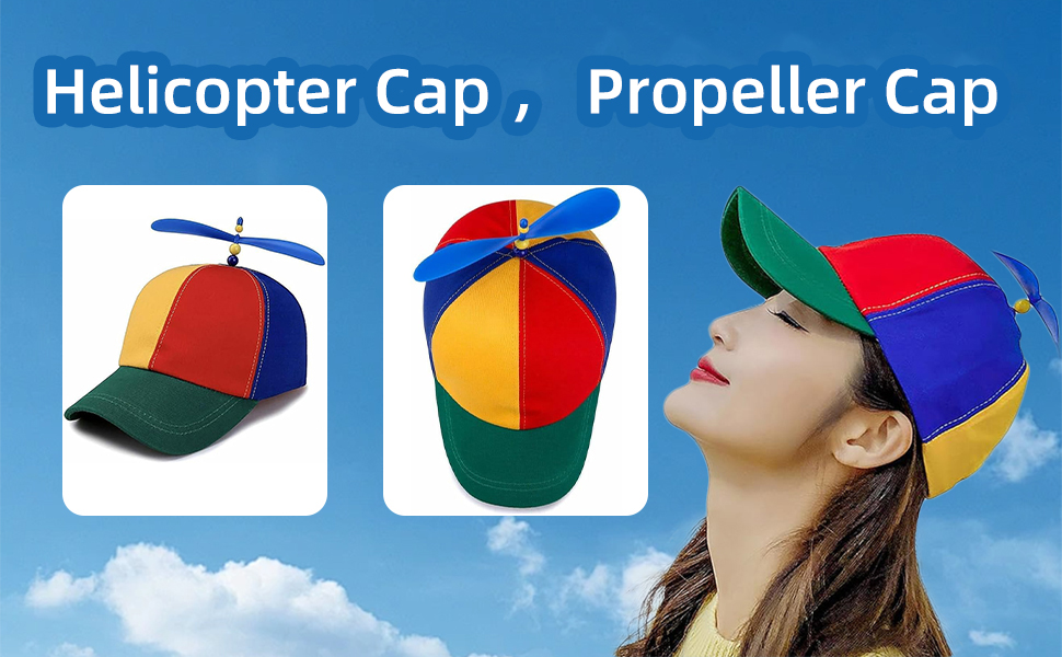 Helicopter Cap, Propeller Cap