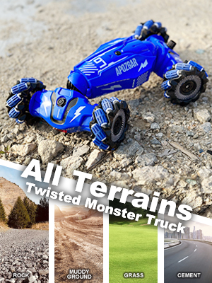monster transform stunt truck