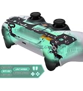 eXtremeRate Light Version Whole Clicky Kit for PS5 Controller BDM-030 Shoulder Face Dpad Buttons,...