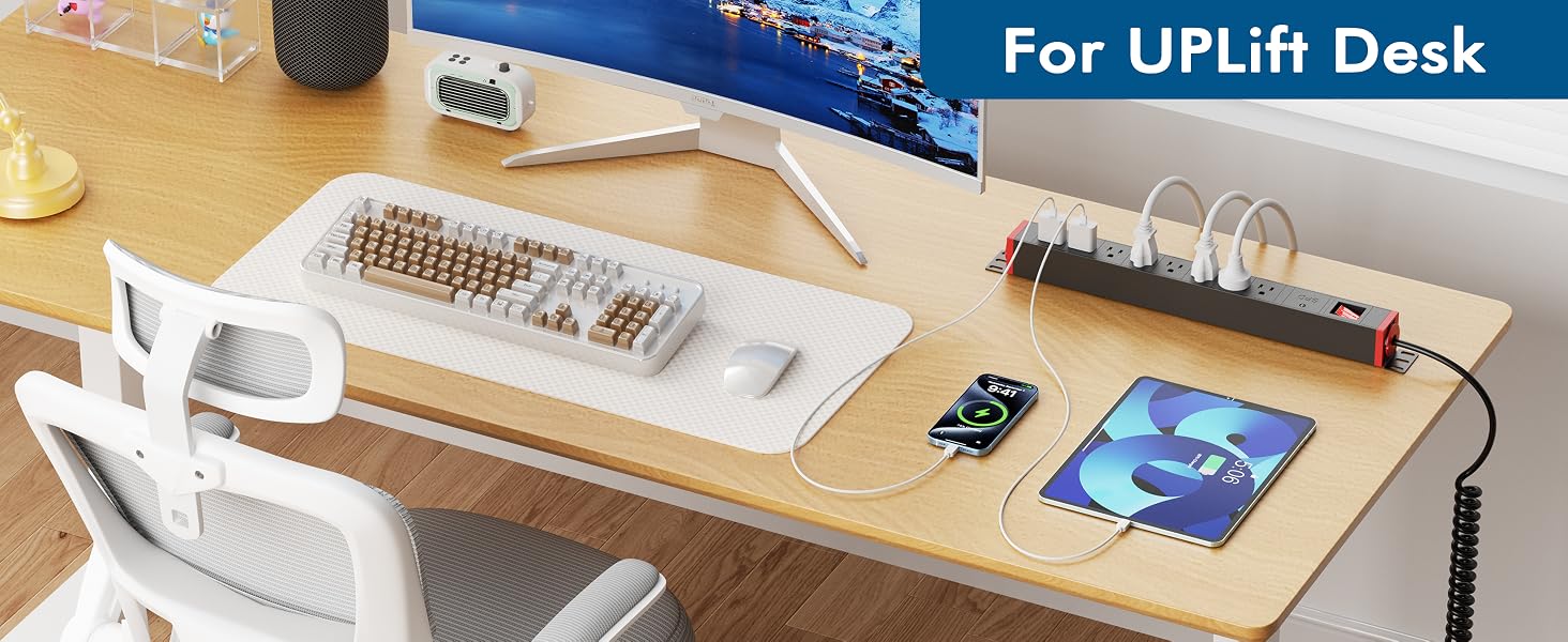 8 outlet power strip surge protector