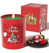 NORVENCE Christmas Candles, 10oz Scented Candles Gifts for Women, Merry Christmas Gifts for Women...