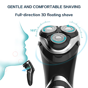 portable electric shaver mens rotary razor cordless electric shavers rechargeable razors