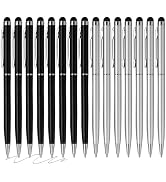 FIRCRE 15 Pack Stylus Pens for Touch Screens Stylus Pen Compatible with Phone Tablets Kindle and ...