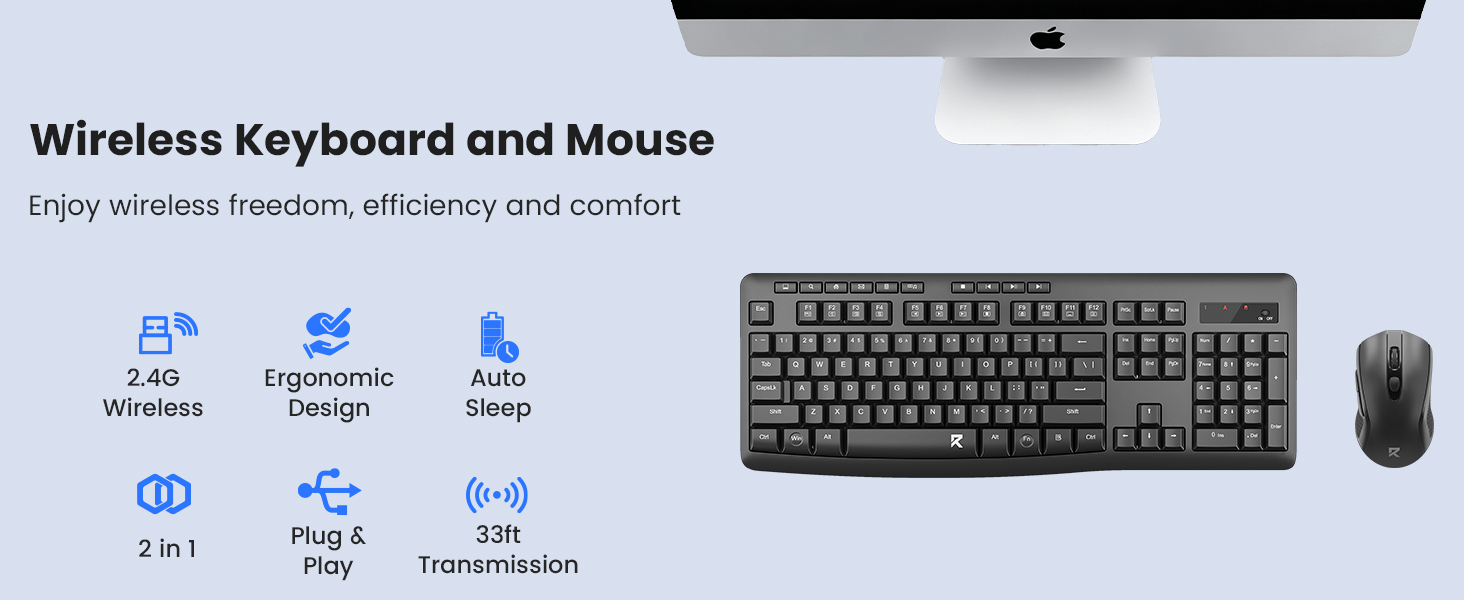 Wireless Keyboard and mouse combo BS-7367-A