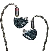 HiFiGo DUNU x KOTO ITO in Ear Monitor 2DD+2BA Hybrid IEM, HiFi IEM Earphone with Detachable Silve...