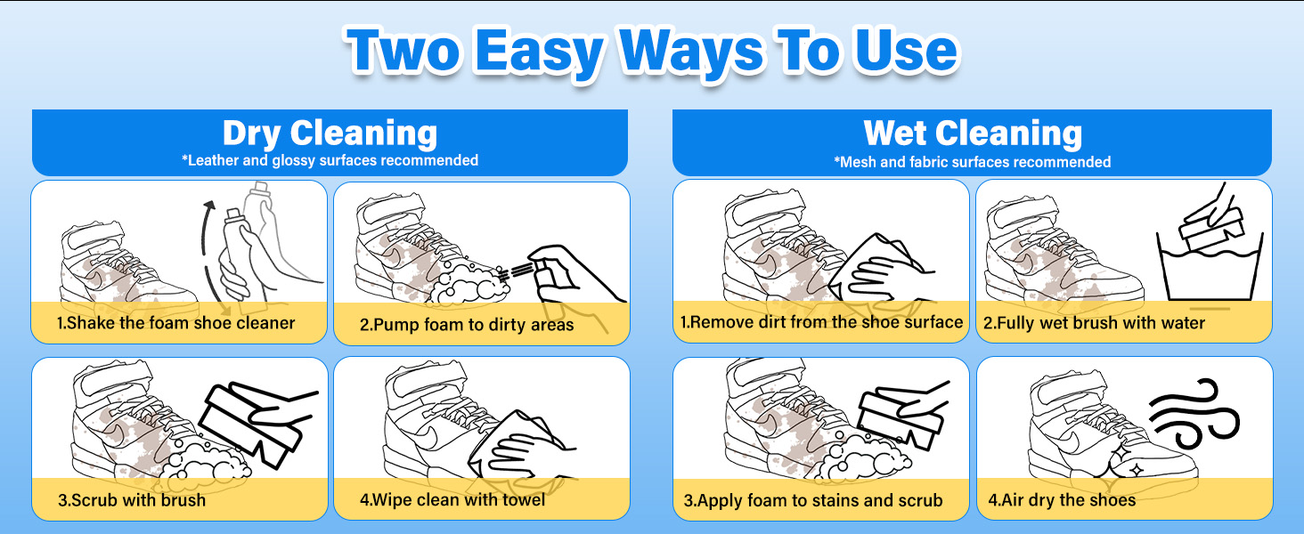 tennis shoe cleaning kit