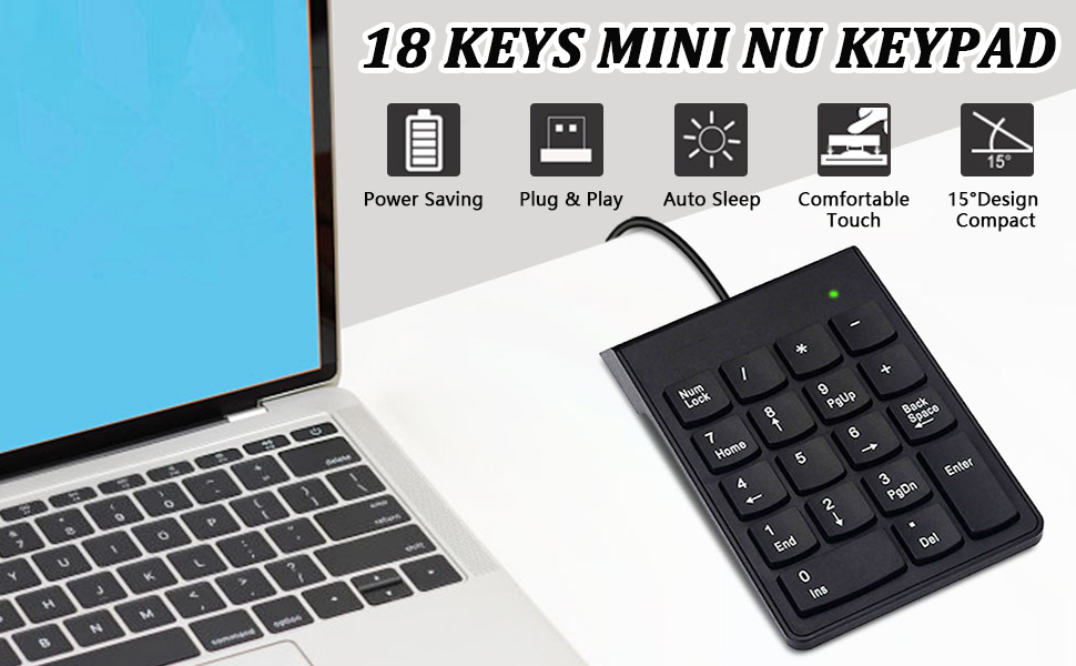 number pad