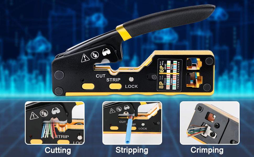 rj45 pass through crimp tool
