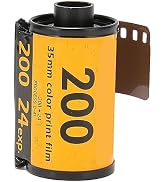 Kodak Gold 200 Color Negative Film, Professional ISO 200 24 Exposures 35mm Film for Kodak Cameras