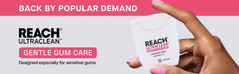 REACH ULTRACLEAN Gentle Gum Care Expanding Floss