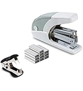 PAPERPAL White Medium Size Effortless Stapler Set