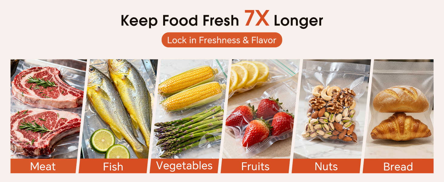 Keep Food Fresh 7X Longer