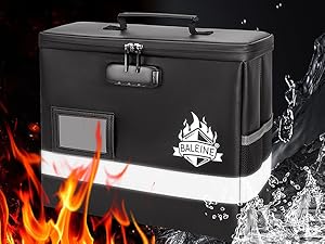 fireproof document box