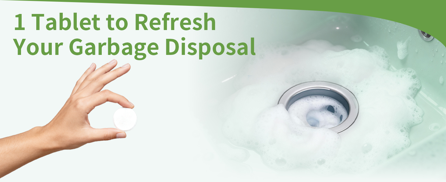 Garbage Disposal Cleaner and Deodorizer