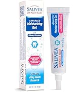 Salivea Dry Mouth Relief Gel Moisturizer, 1 oz Tube, Saliva Substitute Dry Mouth with Salivary En...