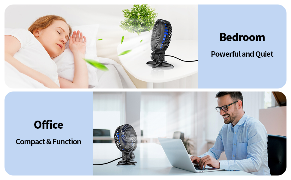 AaoLin Table Mini Fan