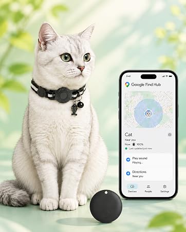 Pet Tracker,GPS Collar for Cats