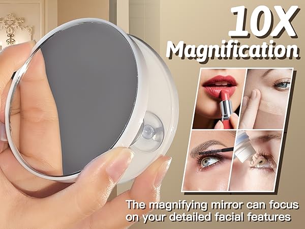 lighted make up mirror