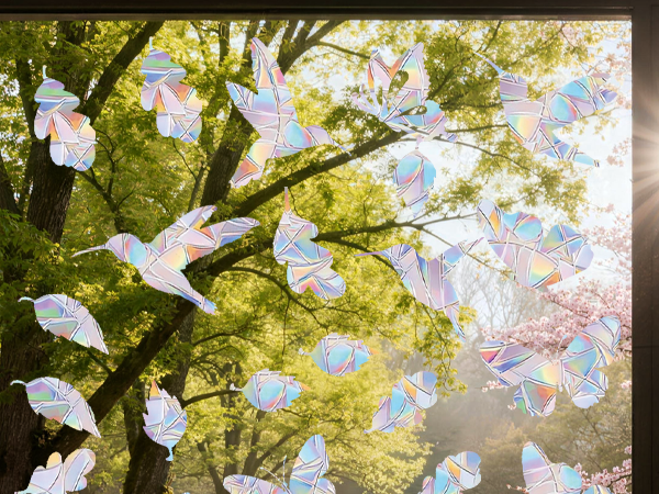 Window Decals to Prevent Bird Strikes