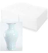 50 Pack Cushion Foam Pouches and Sheets Moving Supplies, 8X10 inch Moving Foam Wrap Pouches, Pack...
