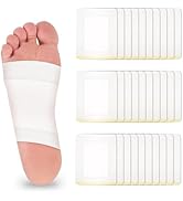 30 Pcs Castor Oil Pack Wrap for Feet Hands, 6×4.7" Self Adhesive Castor Oil Patches Disposable An...
