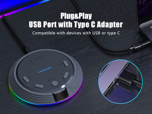 Plug and Play with Type C Adapter