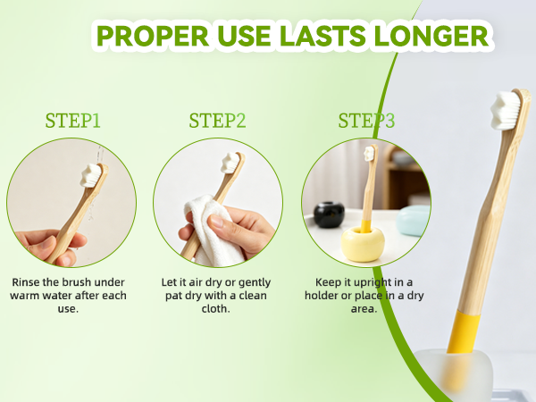 kids Bamboo Toothbrush