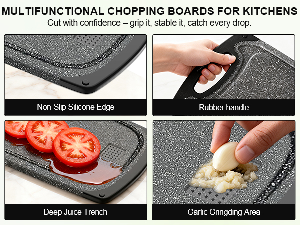 Multifunctional chopping boards for kitchens
