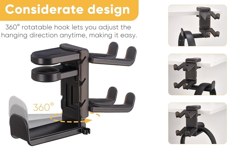 headset holder for desk