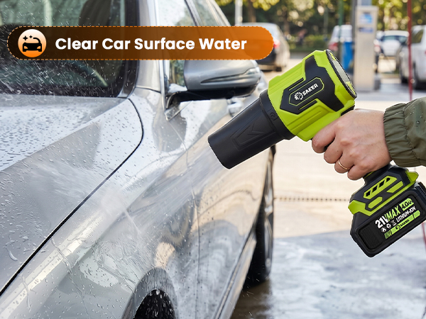 Leaf Blower for Car Drying