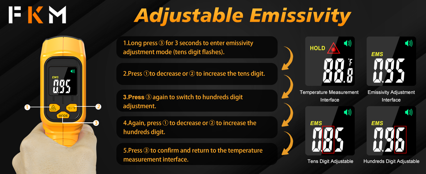 infrared thermometer gun for cooking,ir thermometer