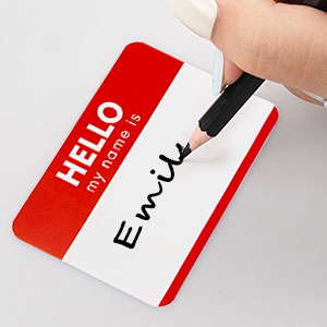 name tags