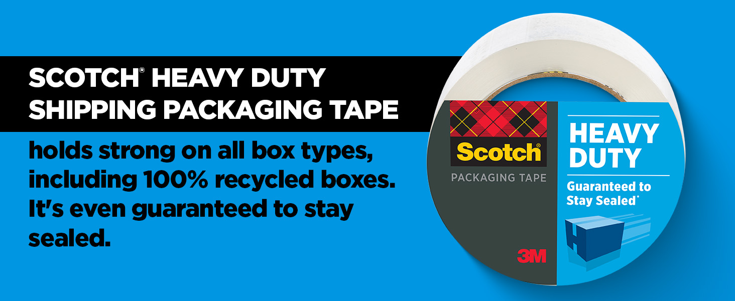 scotch heavy duty shipping packaging tape